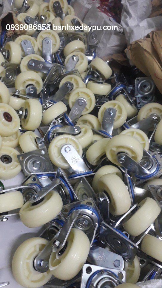 Bánh xe nylon SSK xoay 130x50 Bánh xe nylon SSK xoay 130x50