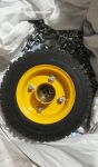 Bánh xe đẩy cao su phụ kiện bánh xe nâng