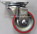 Bánh xe xoay pu thép SSK 3 in bánh xe đẩy 75x32