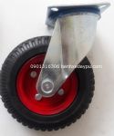 Bánh xe Đẩy Cao Su 250-4 Xoay Không khóa ssk càng 3mm