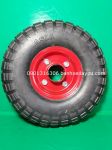 Bánh xe đẩy mâm liền cao su 350-4