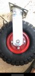 Bánh xe xoay cao su 4.10 3.50-4