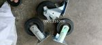 Bánh xe công nghiệp bánh xe cao su 150mm càng khóa lucky
