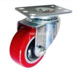 Bánh xe đẩy 65x25mm xoay không khóa TPU 65X25